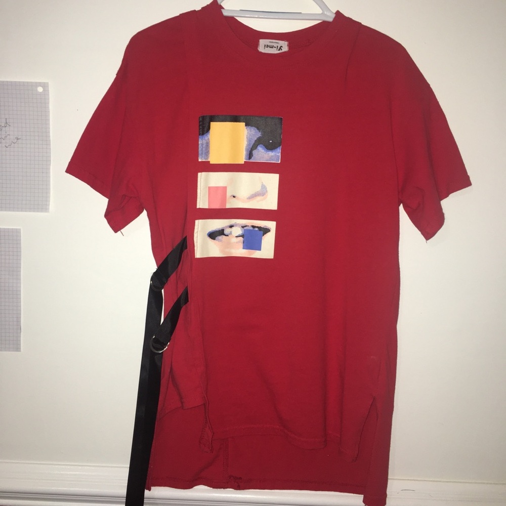 T-shirt in M, Red